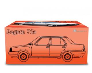 Fiat Regata 70S 1983 Blu Laudoracing 1:18 Resinemodell (Türen, Motorhaube... nicht zu öffnen!)